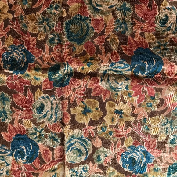 KENZO Unisex Floral Printed Silk Square Scarf Handkerchief - Made in Italy - Picture 3 of 7